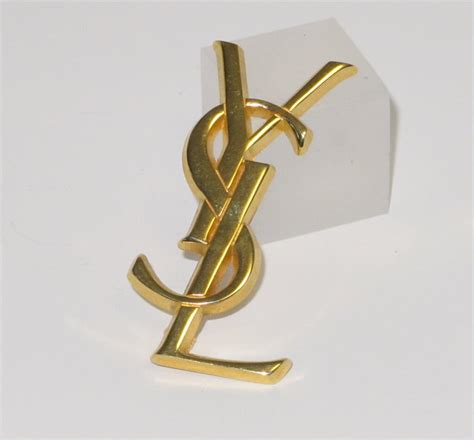 ysl pins|yves saint laurent brooch pin.